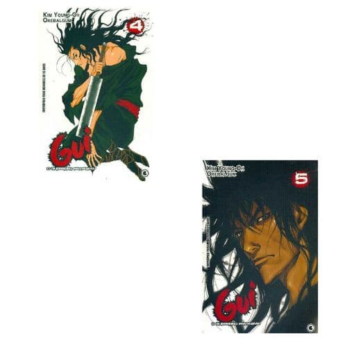 Gui , O Guerreiro Fantasma - Mangá