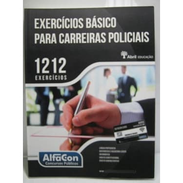 Livro - Exercícios: Básico Para Carreiras Policiais