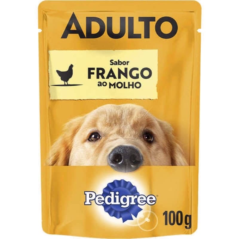 Sachê ao Molho Pedigree Médio e Grande Adulto 100g