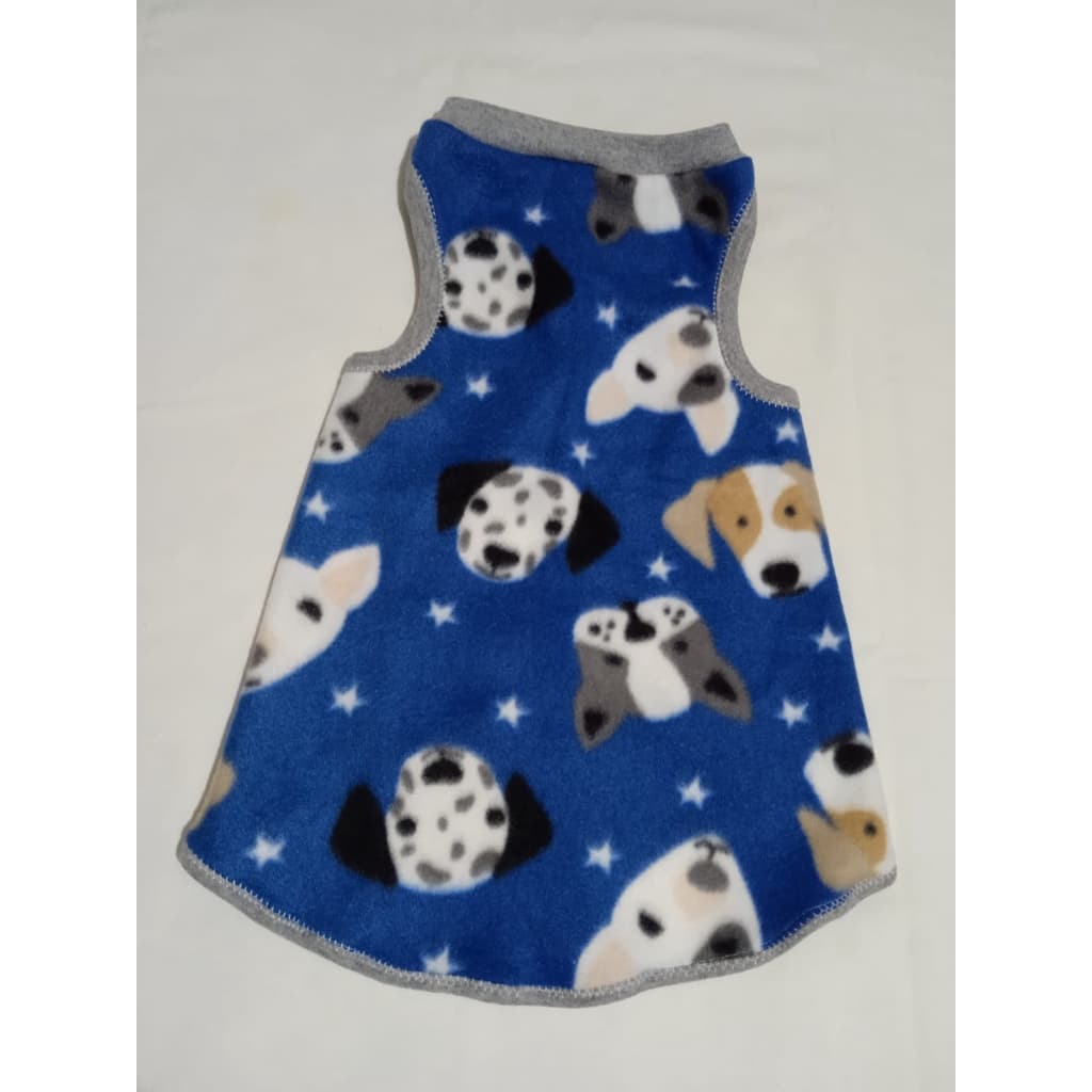 Roupinha pet azul soft tecido macio Roupinha de cachorro roupa para gato roupa para cachorro porte pequeno