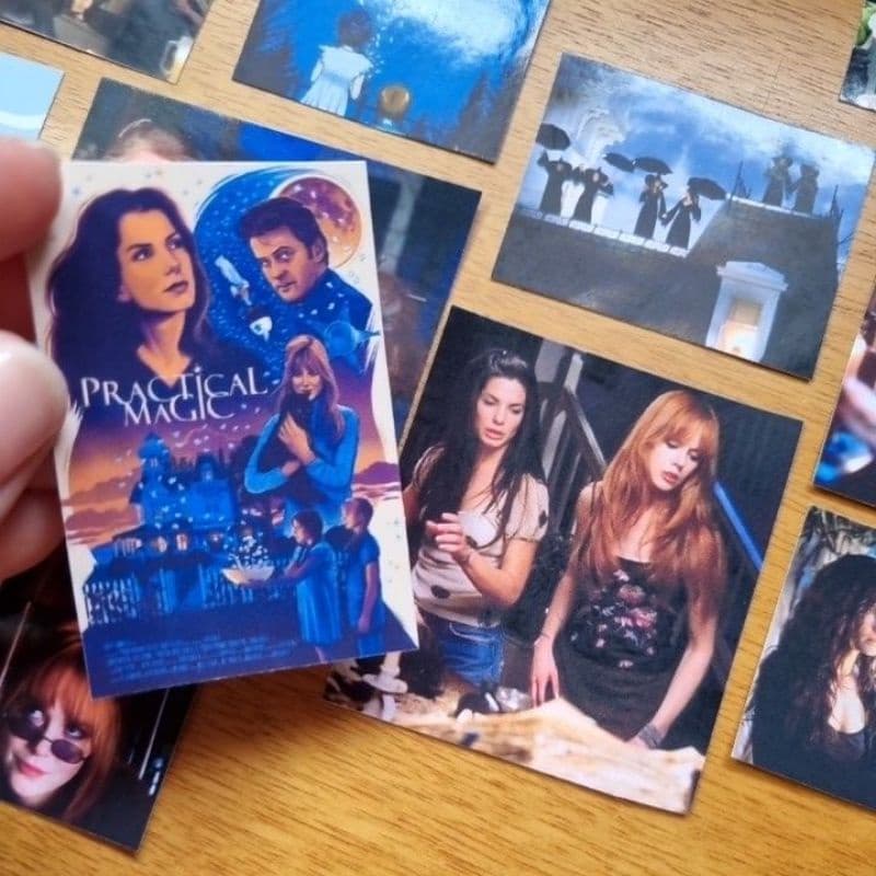 Adesivos do Filme Practical Magic Da Magia a Sedução para Scrapbook, Caderno e Journal