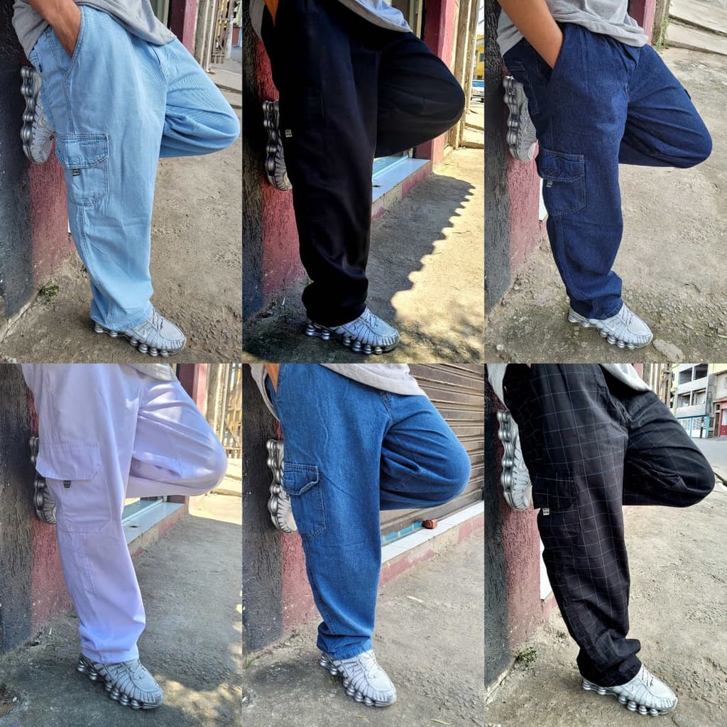Calça cargo dazzling 50/52/54 extra grande original