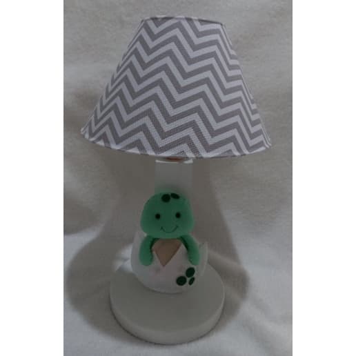abajur infantil cômoda dinossauro chevron dino baby