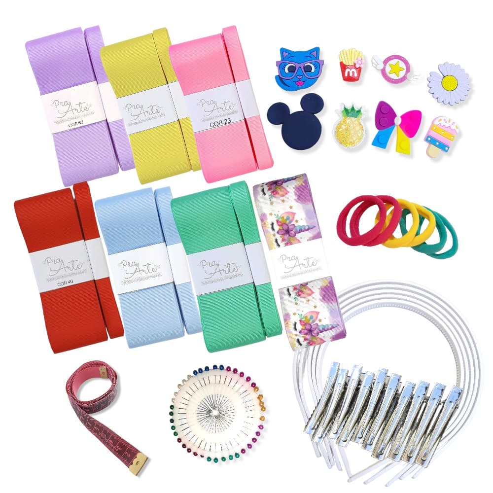 Material Para Laçeira Laços Iniciante Fitas Gorgorão Sanding