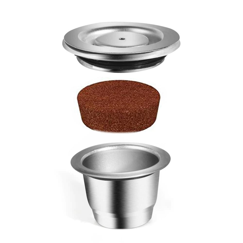 Cápsula Nespresso Reutilizável Inox Com Acessórios - Youtek