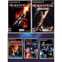 Resident Evil Coleção Para PS2