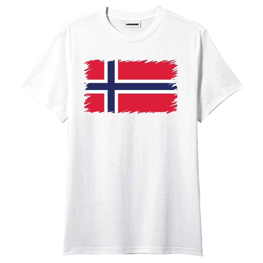 Camiseta Bandeira Noruega