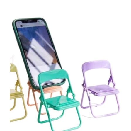 Suporte Celular Em Formato De Cadeira - Multifuncional / Decoração - Telefone Móvel