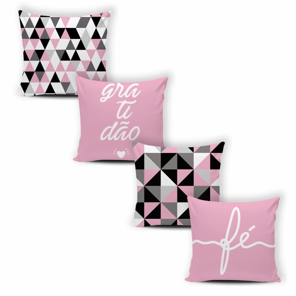 Kit 04 Capas de Almofada Decorativas Modern Pictury - 015