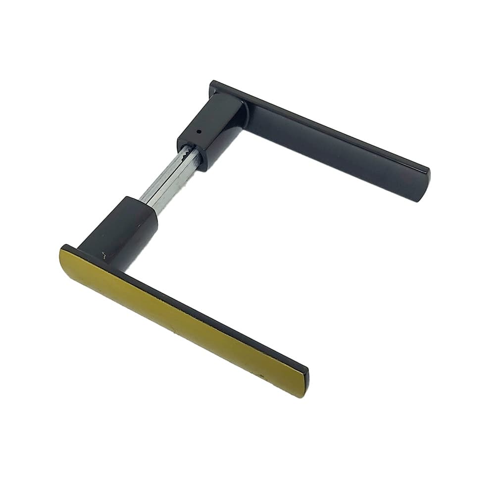 Maçaneta Para Porta Fechadura Modelo Alavanca Oxidado Universal