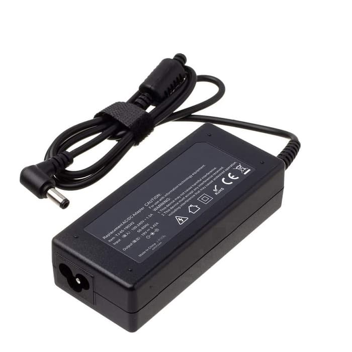 Fonte Carregador Para Megaware Black 19v 3.42a 65w P8
