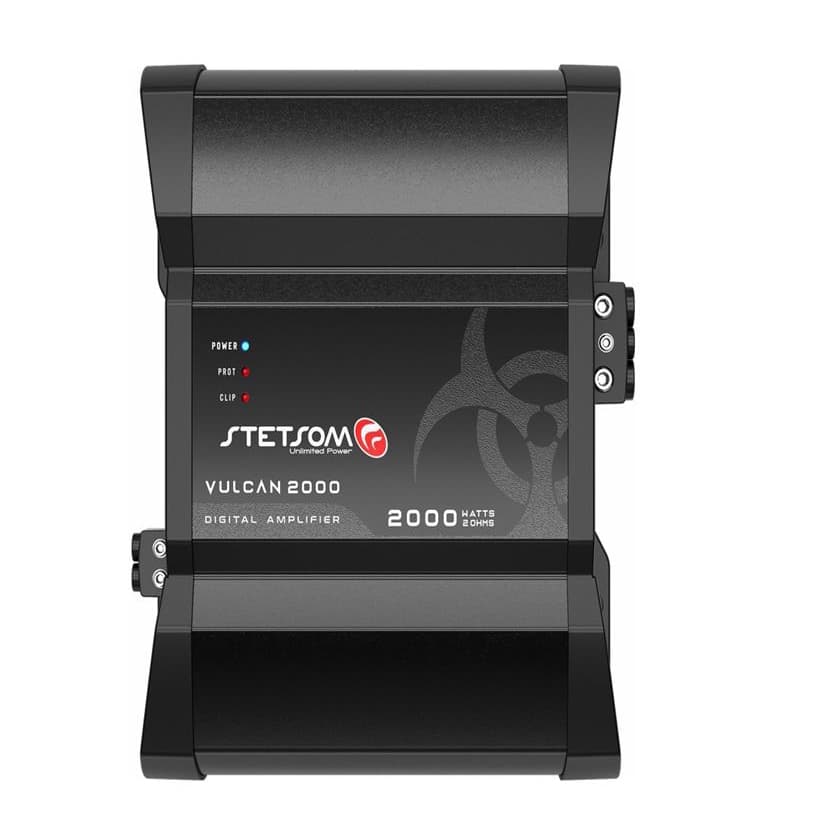 Modulo Amplificador Stetsom Vulcan 2000w Rms 2 e 4 Ohms Som De Carro Modulo 2000w