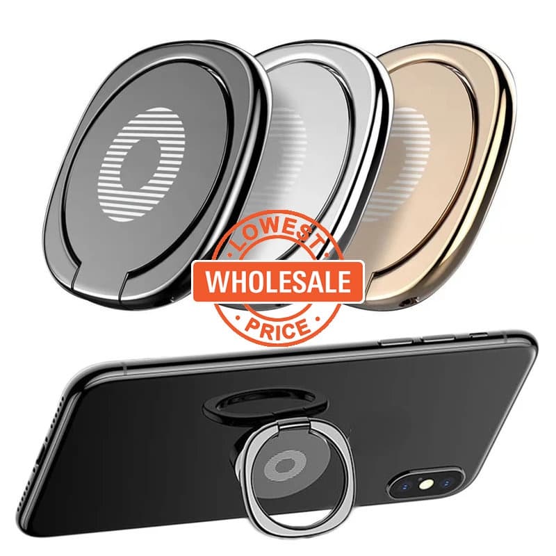 [Suporte De Anel De Dedo Universal Acessórios Para Telefone Inteligente 360 ° Giratório Celular De Mesa