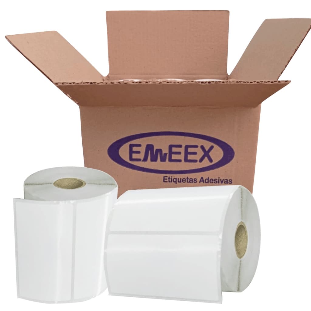 Etiqueta 60x40 Térmica - Caixa 20 Rolos - Balança Toledo, Filizola, Urano, Balmak, Urano, Ramuza, UPX.