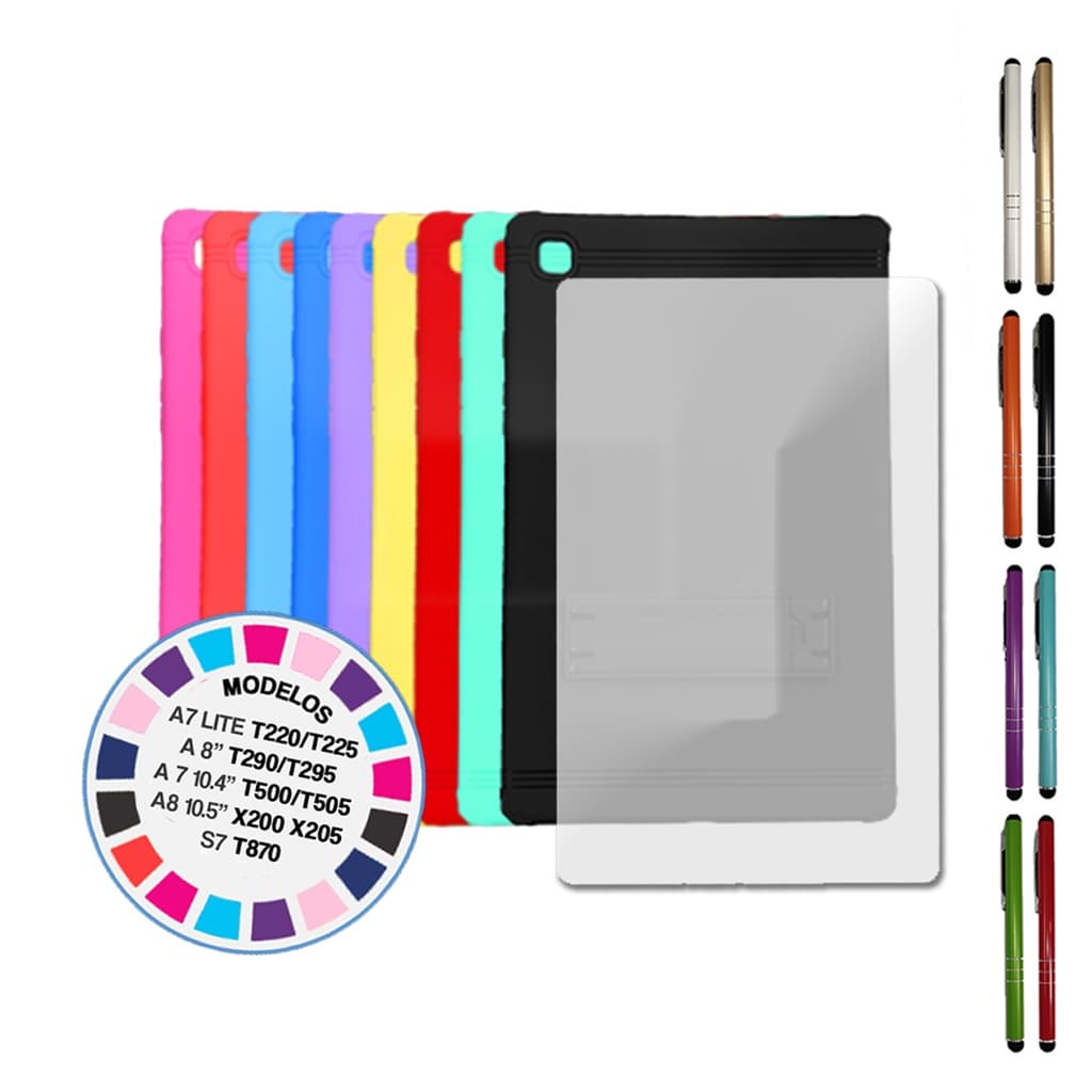 Capa Anti Impacto para Tablet Samsung Samsung Tab A 8 8.7  10.4  10.5 T500 T505  T290 T295A7 LITE T225 T220  A8 X200 X20