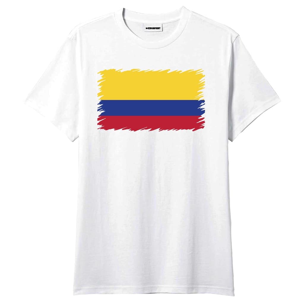Camiseta Bandeira Colômbia