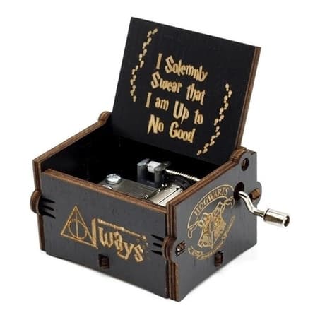 Caixinha De Musica Harry Potter(manivela)modelo Premium