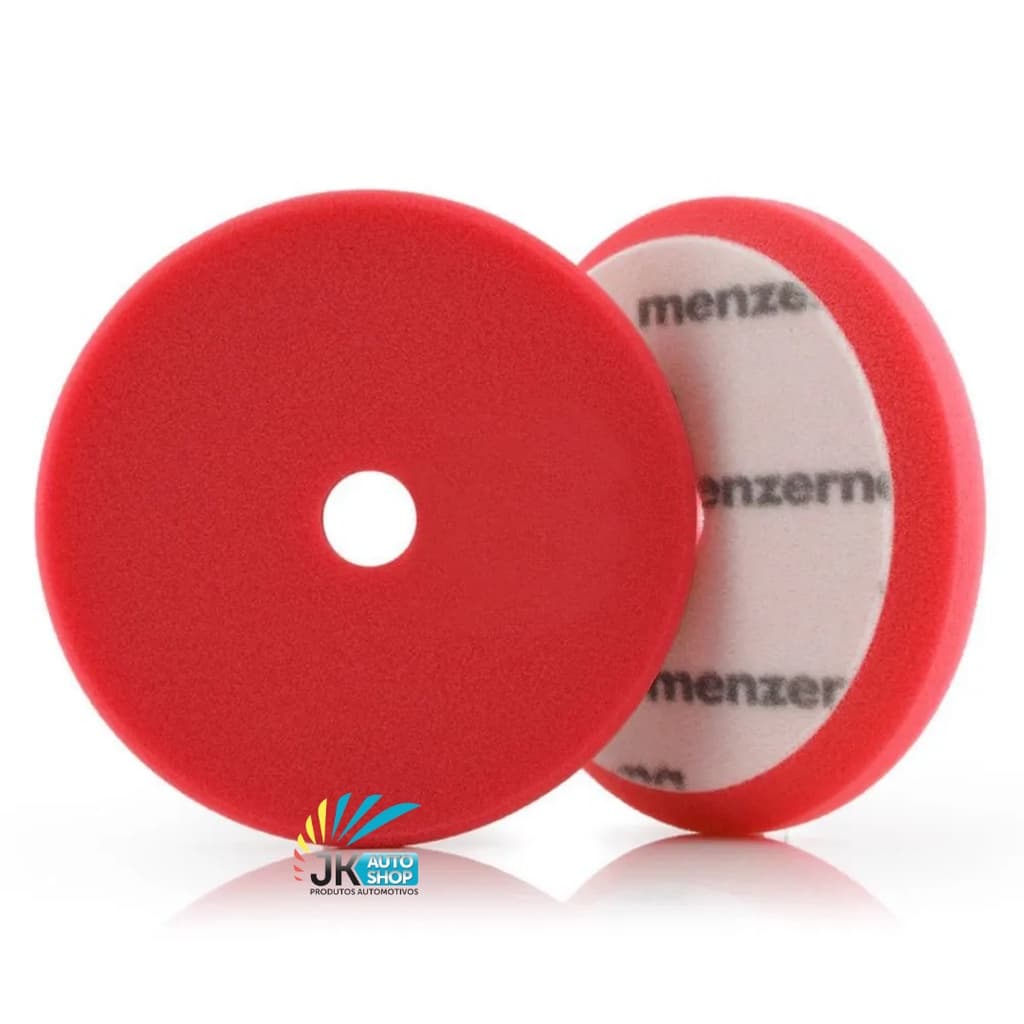 Boina de Espuma Corte Agressivo Vermelha Heavy Cut 6" Polimento Automotivo Politriz Roto Orbital ou Rotativa