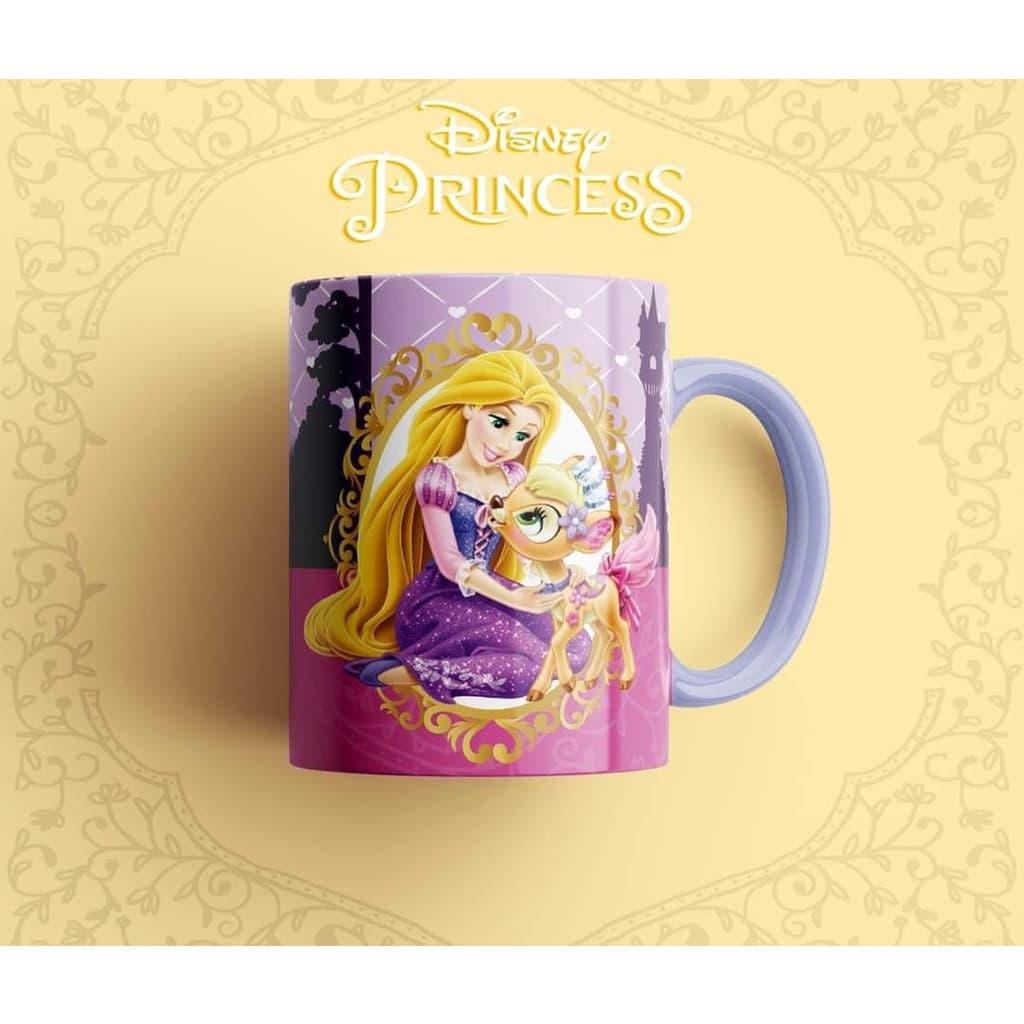 Caneca Coleção Princesas Disney RAPUNZEL