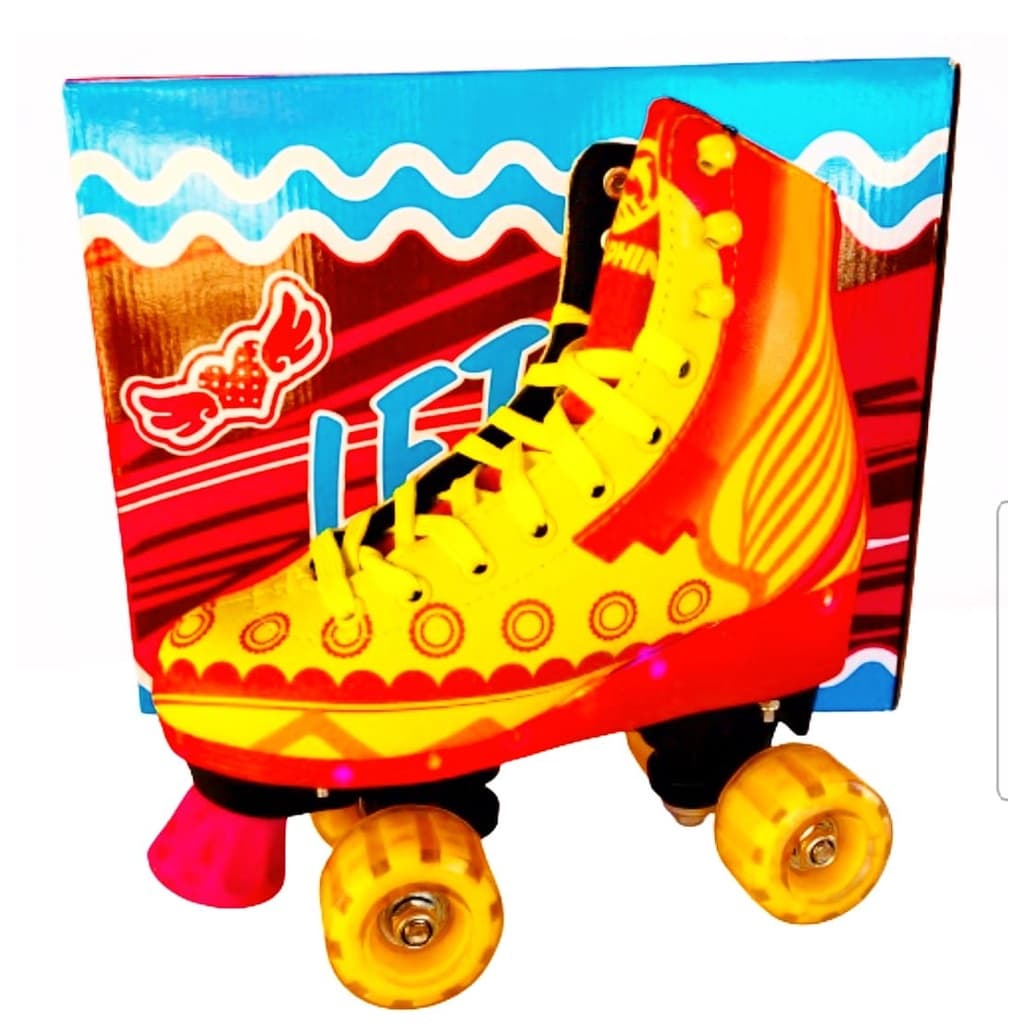 Patins Roller Skate - Vermelho Let's Roller