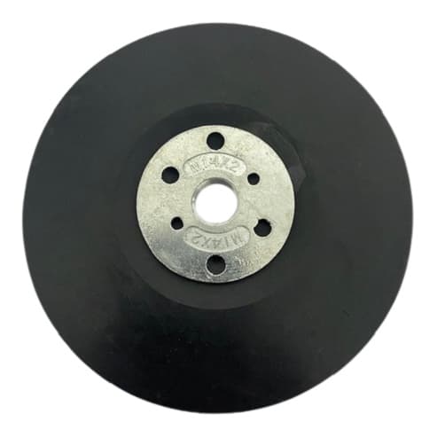 Disco Borracha Rigido C/ Arruela 125mm Rosca M14 Lotus 3413