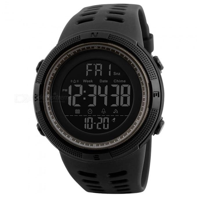 [Warranty] SKMEI 1251 50m Waterproof Men's Digital Sports Watchv