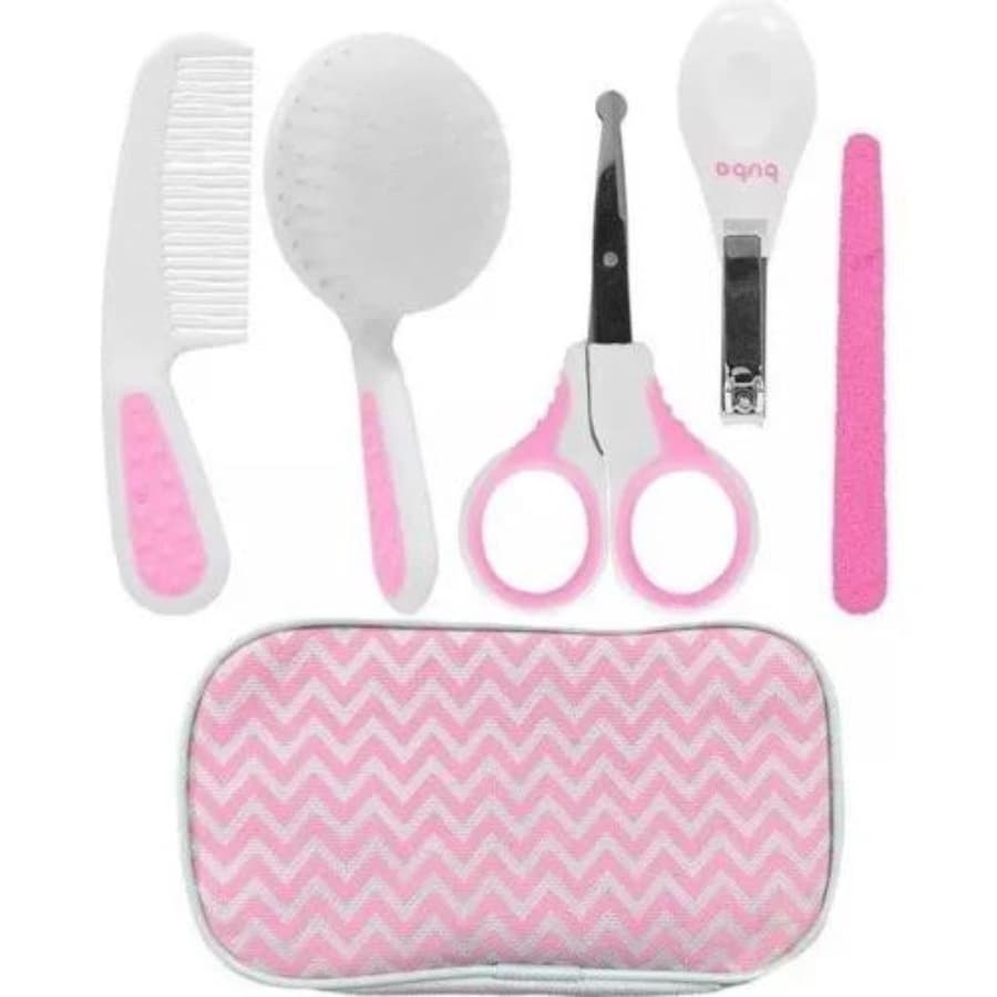 Kit Cuidados Buba Com Estojo Rosa 0+