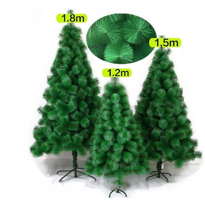 120CM /150CM/180CM/210CM Árvore de natal de pinheiro 103 galhos