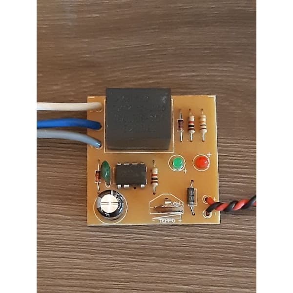 Temporizador 12v com retardo atraso na energização do relé