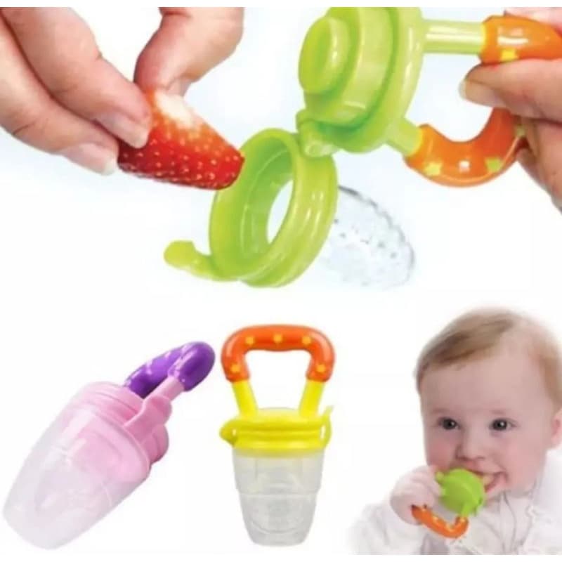 chupeta alimentadoura porta frutas e mordedor