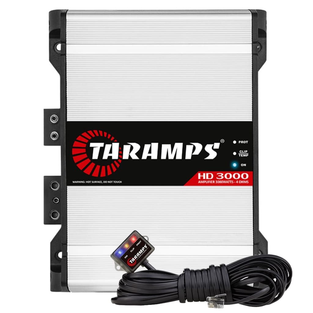 Módulo Amplificador Taramps HD3000 1 Canal 3000W RMS 1 Ohm 2 Ohms ou 4 Ohms