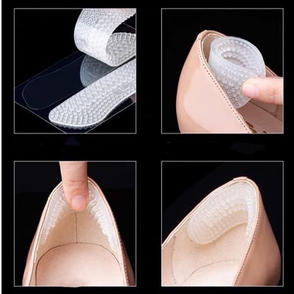 Protetor De Calcanhar Silicone Colante Confortável