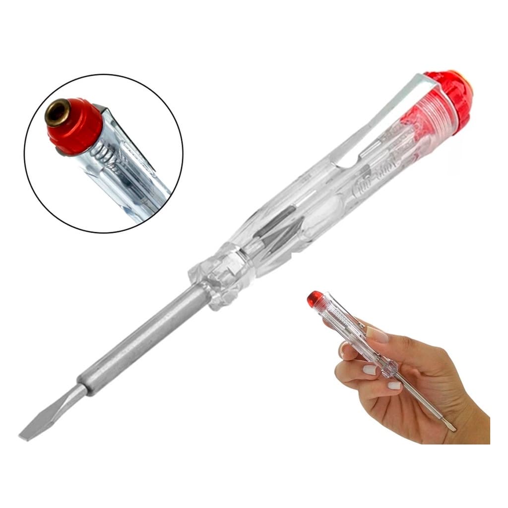 Chave Teste 140mm 100v Até 500v Testar Corrente Eletrica
