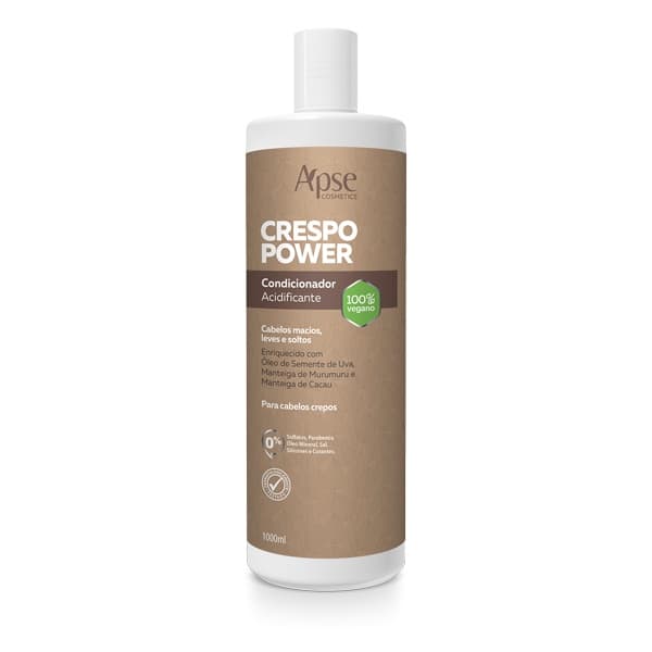 Condicionador 1L - Apse + Crespo Power Acidificante