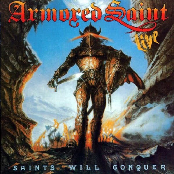 ARMORED SAINT - SAINTS WILL CONQUER - LIVE CD (HEAVY METAL ROCK / HEAVY METAL)