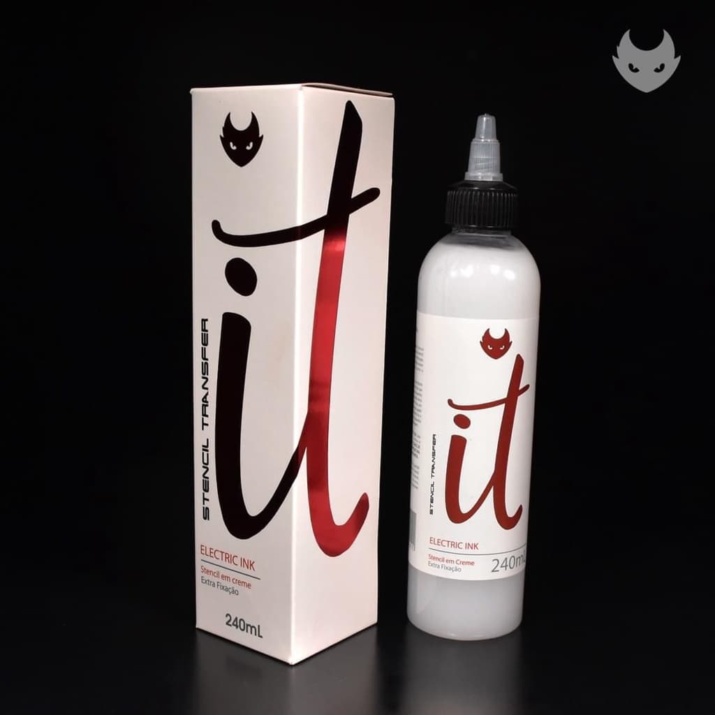 Transfer tattoo it  Electric ink cream tatuagem stencil decalque