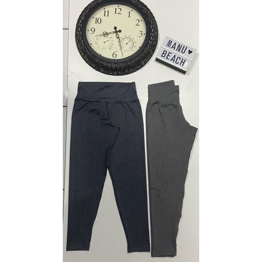 CALÇA LEGGING POLIAMIDA CÓS DUPLO