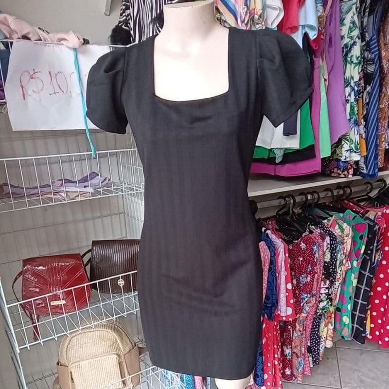 vestido preto