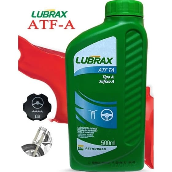 Oleo Fluído Suspensão Bengala Garfo Dianteiro Moto 500ML Lubrax ATF