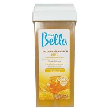 Cera Depilatória Depil Bella  Roll-on 100g Mel