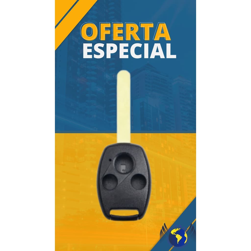 CHAVE OCA TELECOMANDO HONDA 3B