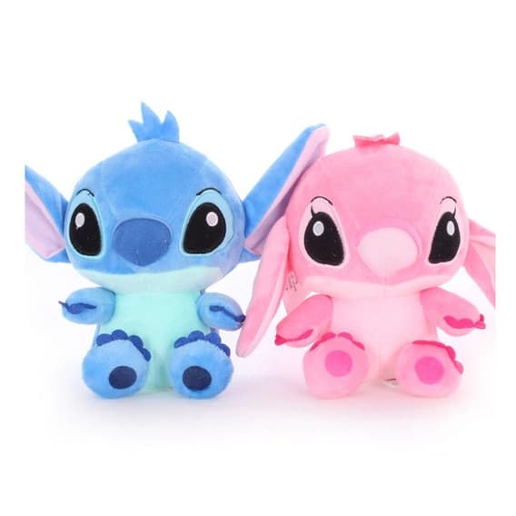 Cal De Pelúcia Stitch Lilo & Stich Boneco Disney 20cm