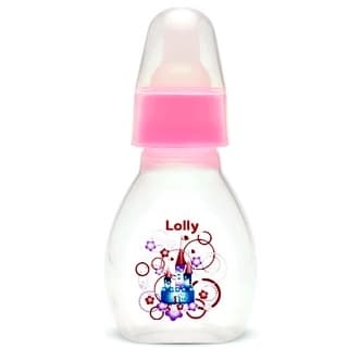 Mini Mamadeira  Lolly 50 ml Zoo Rosa