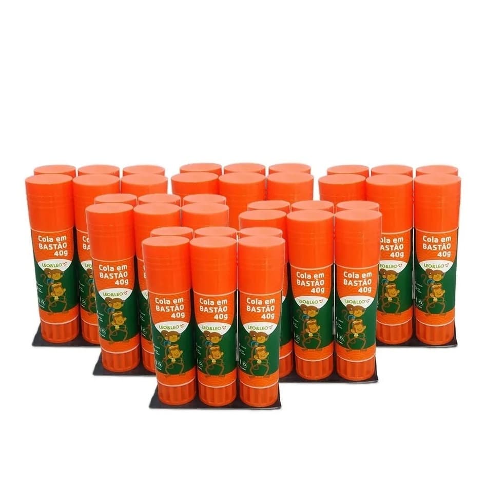 Cola bastão 6 unidades 40g Leo&Leo