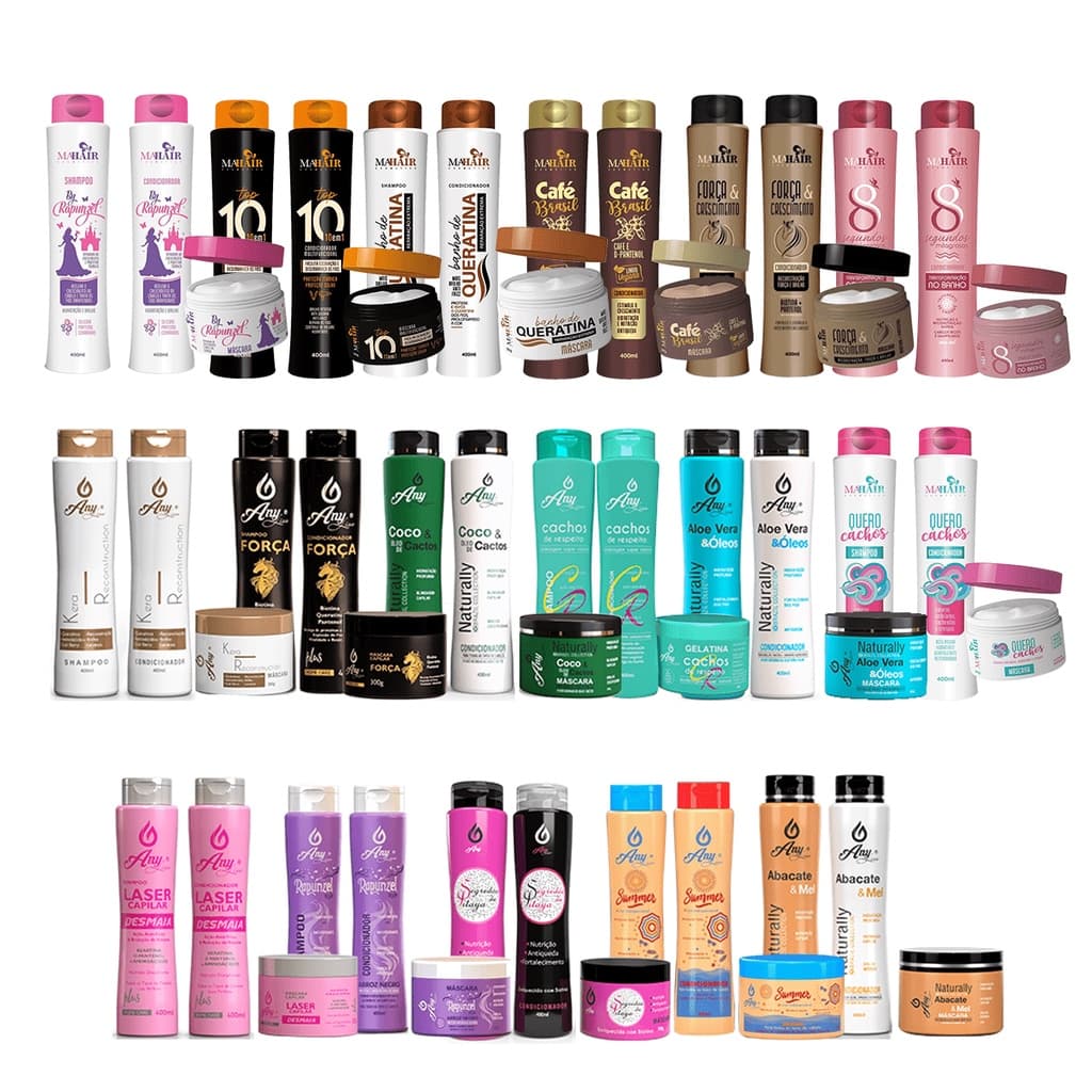 Kit Capilar 15 Shampoo 15 Condicionador 15 Mascara