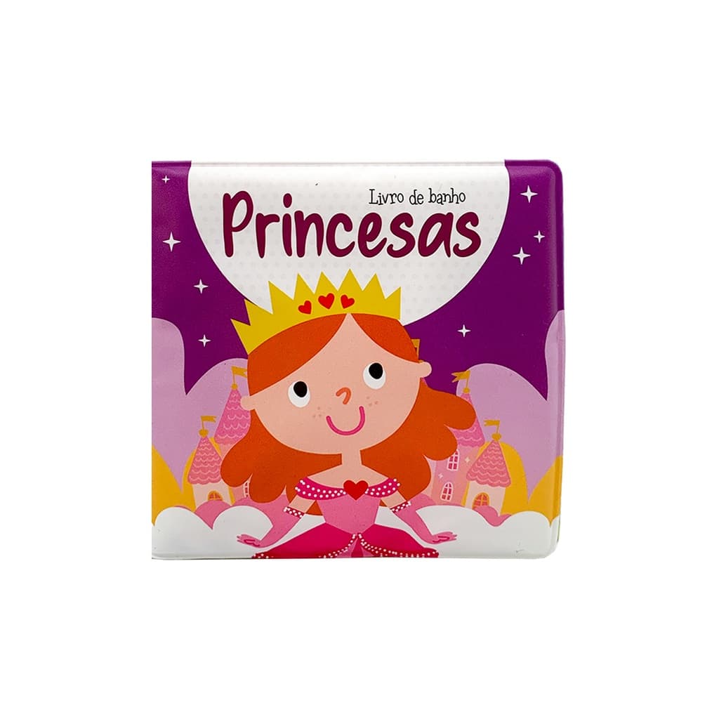 Livro De Banho - Pequenas Princesas - Com Apito Infantil