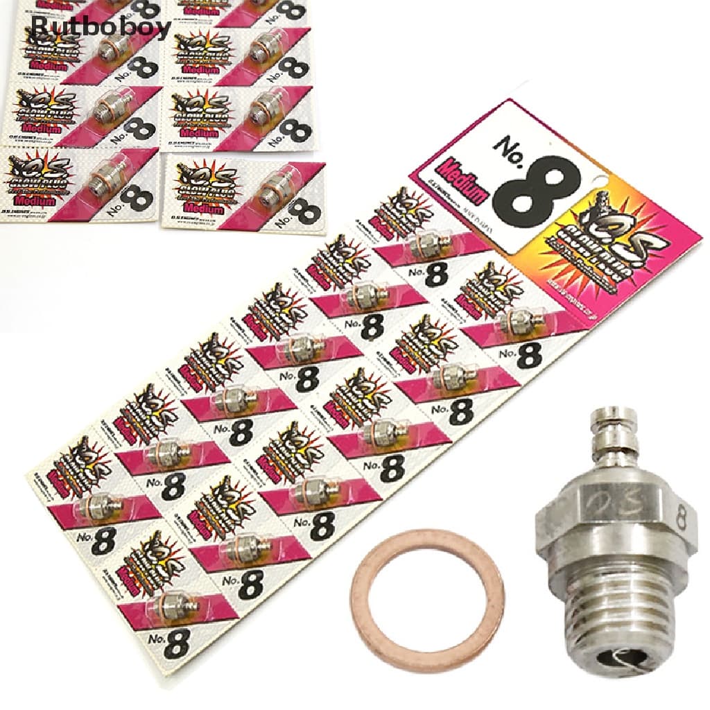 [Rut] Vela Incandescente Do Motor OS De 2 Tempos OS8 . 8 Velas Incandescentes OS8 Plug N Para COD