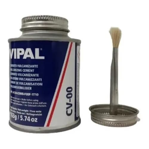 Cola P/ Reparo Frio Cimento Vulcanizante Cv-00 225 Ml Vipal