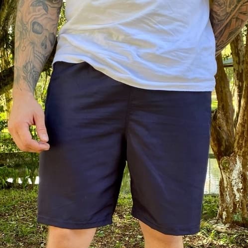 BERMUDA PLUS SIZE  NYLON COM ELASTANO ESTICA LISA SHORTS DE BANHO PRAIA VERAO DYANJO