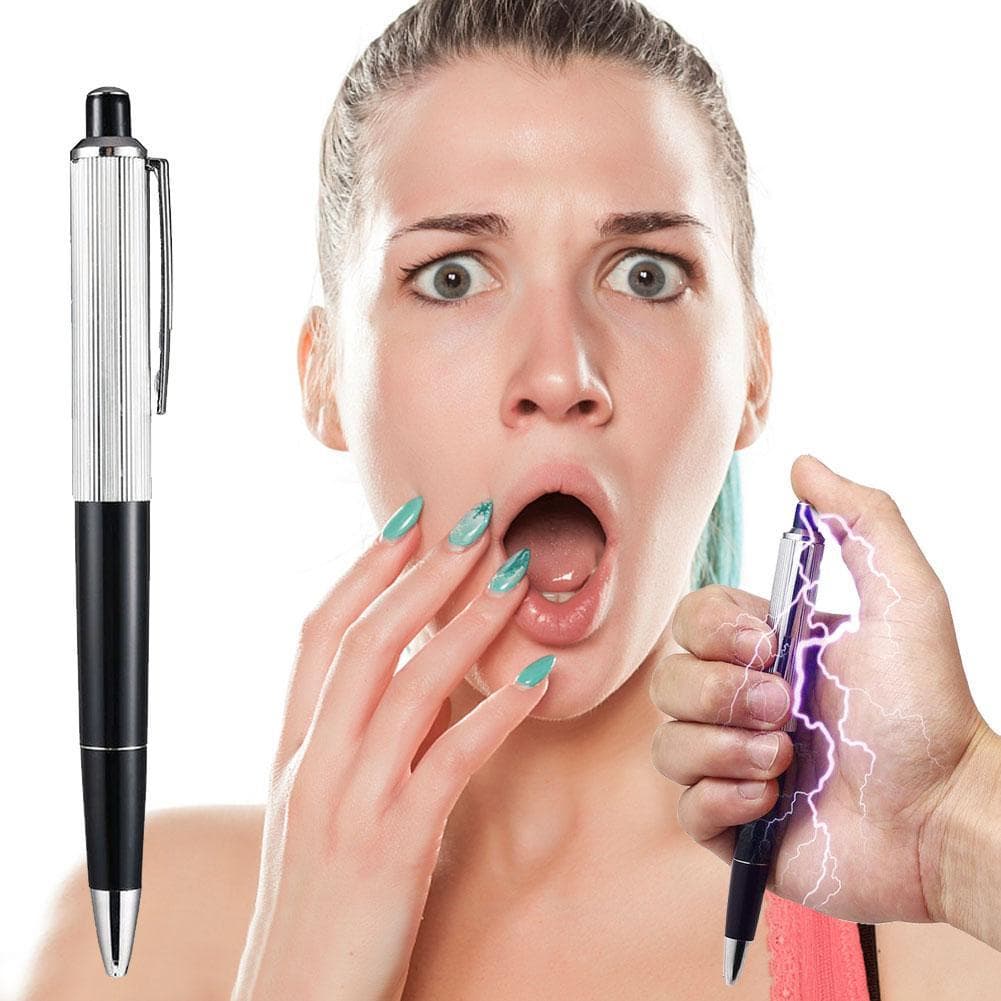 Caneta De Choque Brinquedo Pegadinha Pen Shocking Trolagem Shock Pen